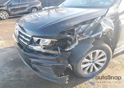 2018 Volkswagen Tiguan 2.0T Se/2.0T Sel z USA, uszkodzony, nr VIN 3VV2B7AX4JM156839